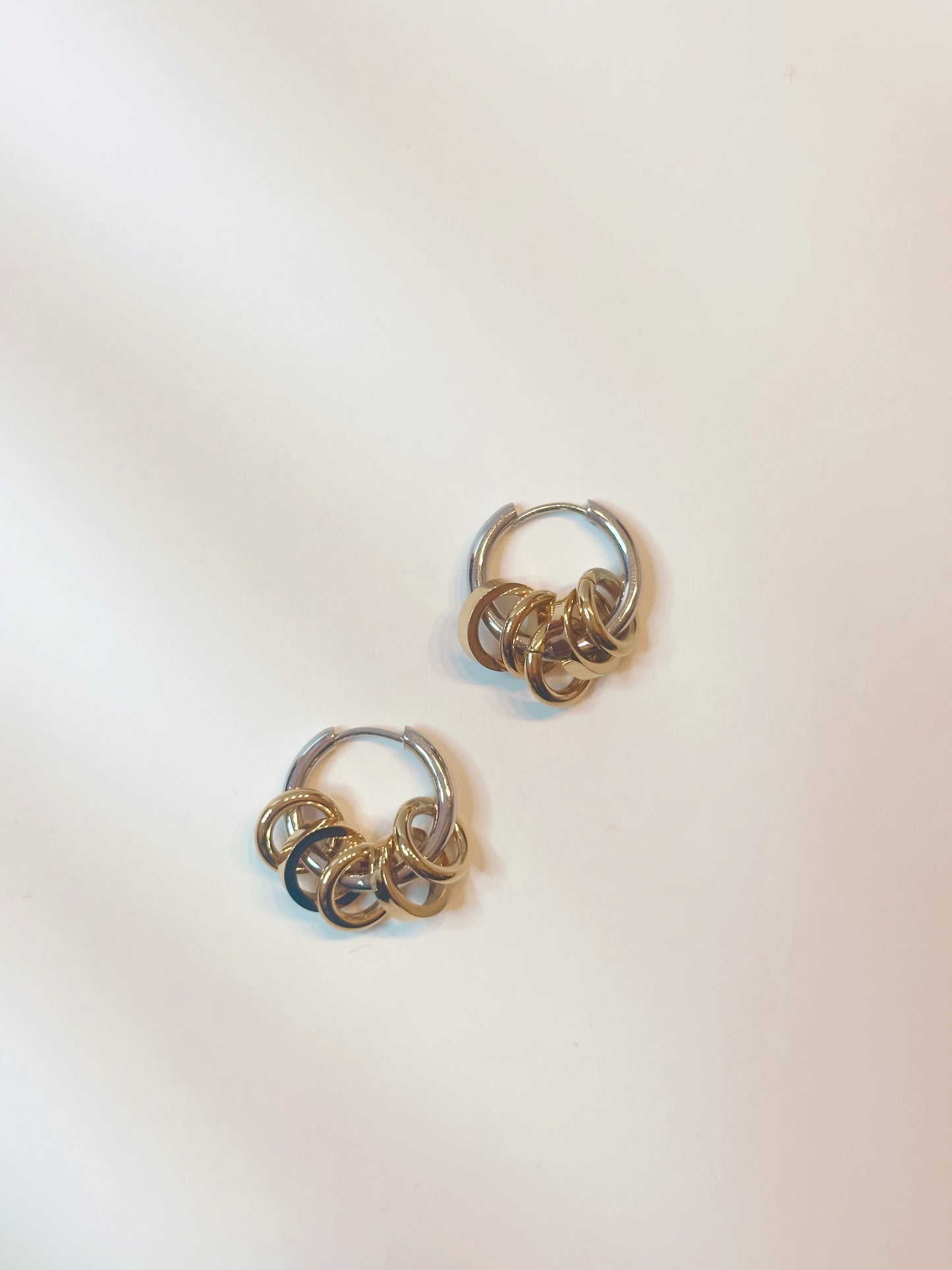 Interlocking Hoop Earrings