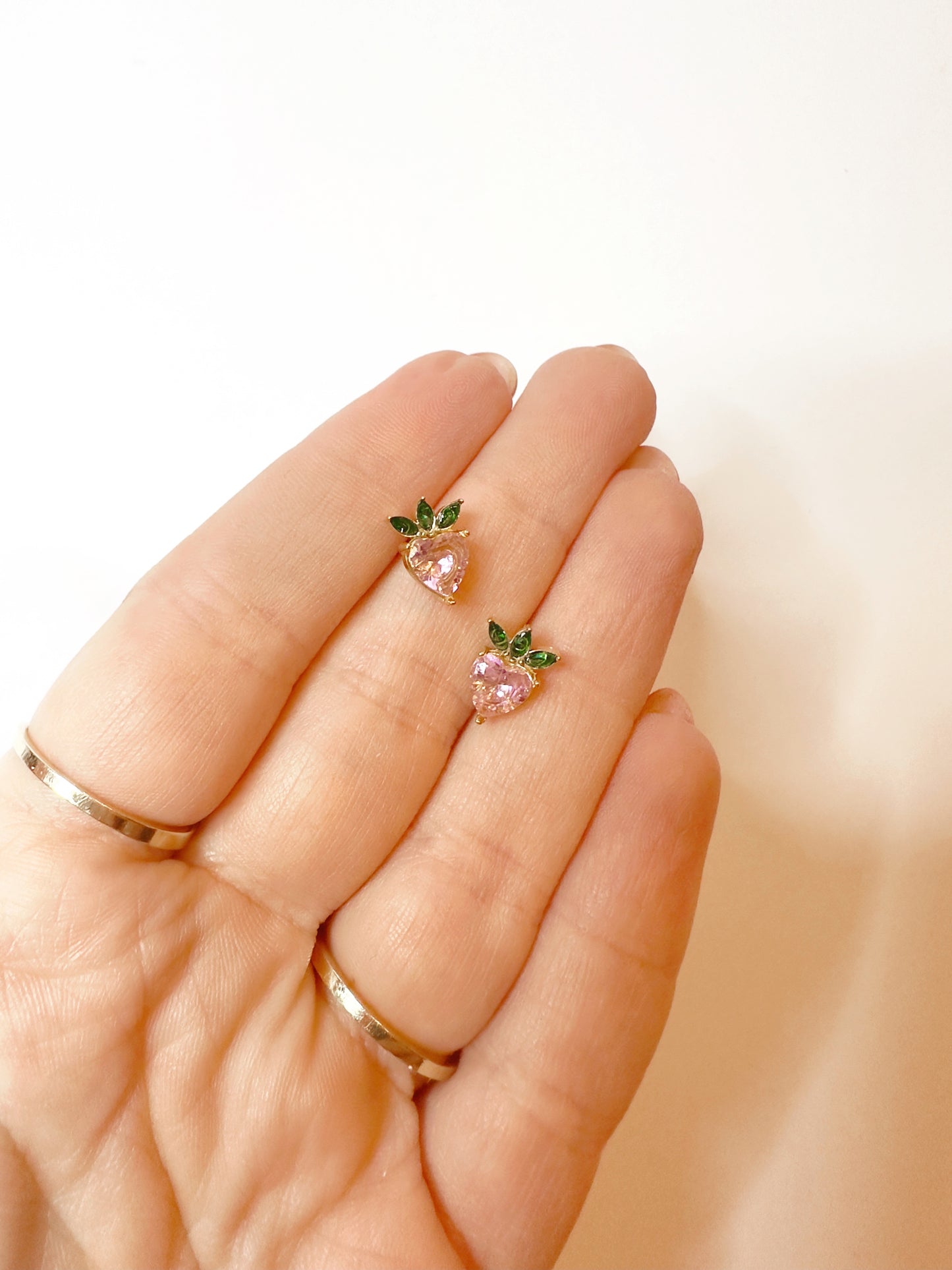 Sweet Strawberry Studs