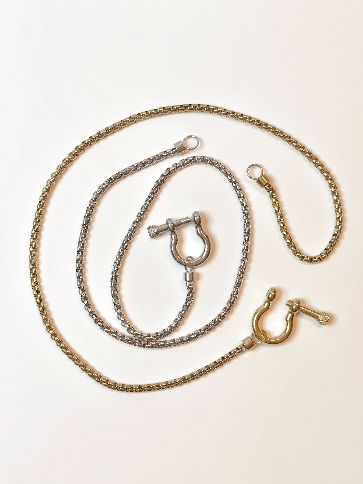 Screw Clasp Chain Necklace