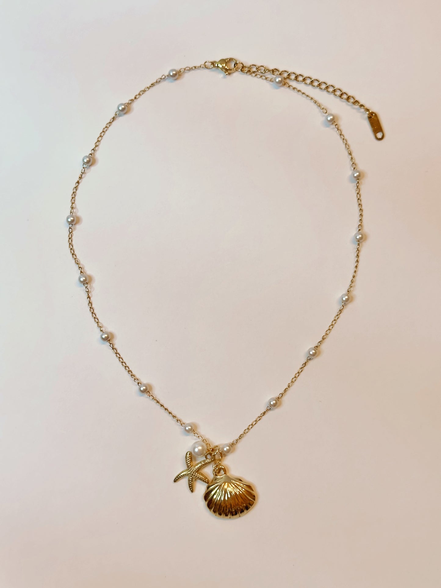 Shell and Starfish Necklace