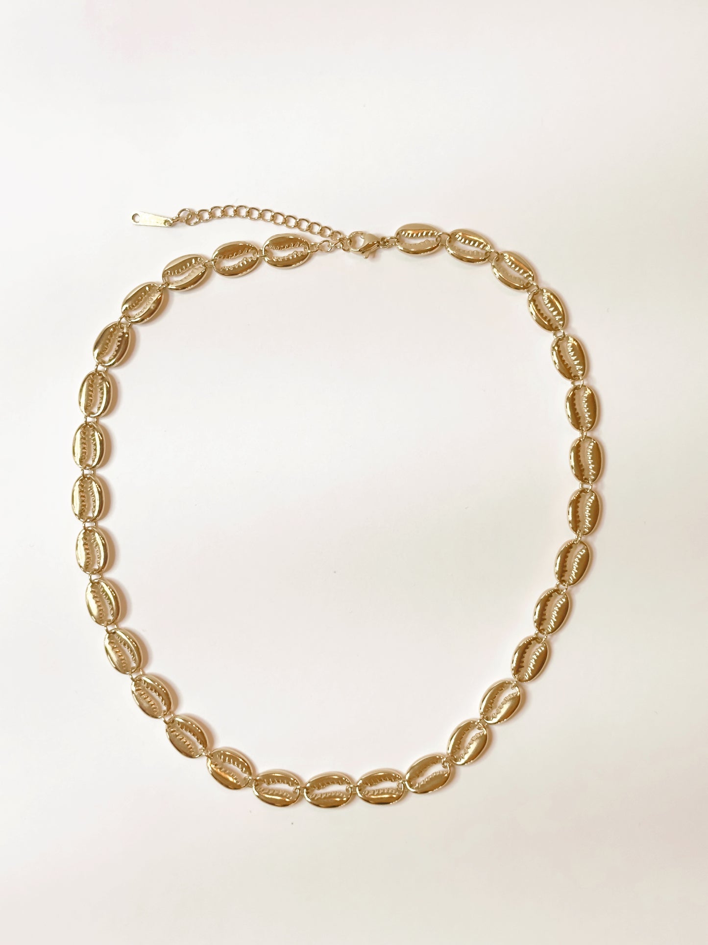 Golden Tides Shell Necklace