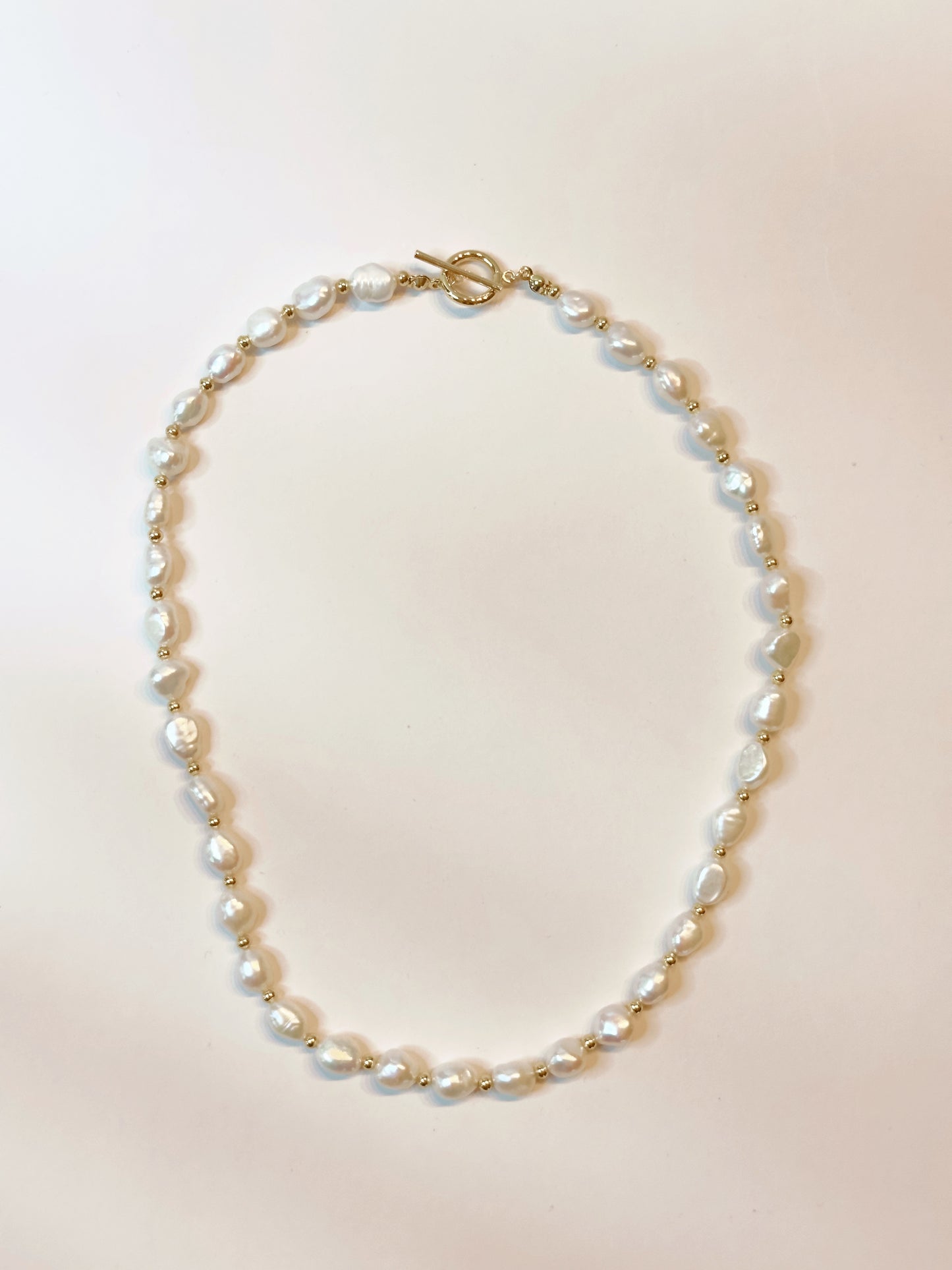 Pearl and Gold Necklace