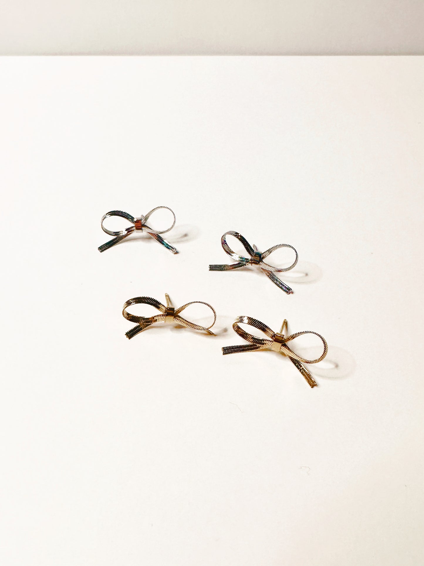 Tiny Bow Earrings