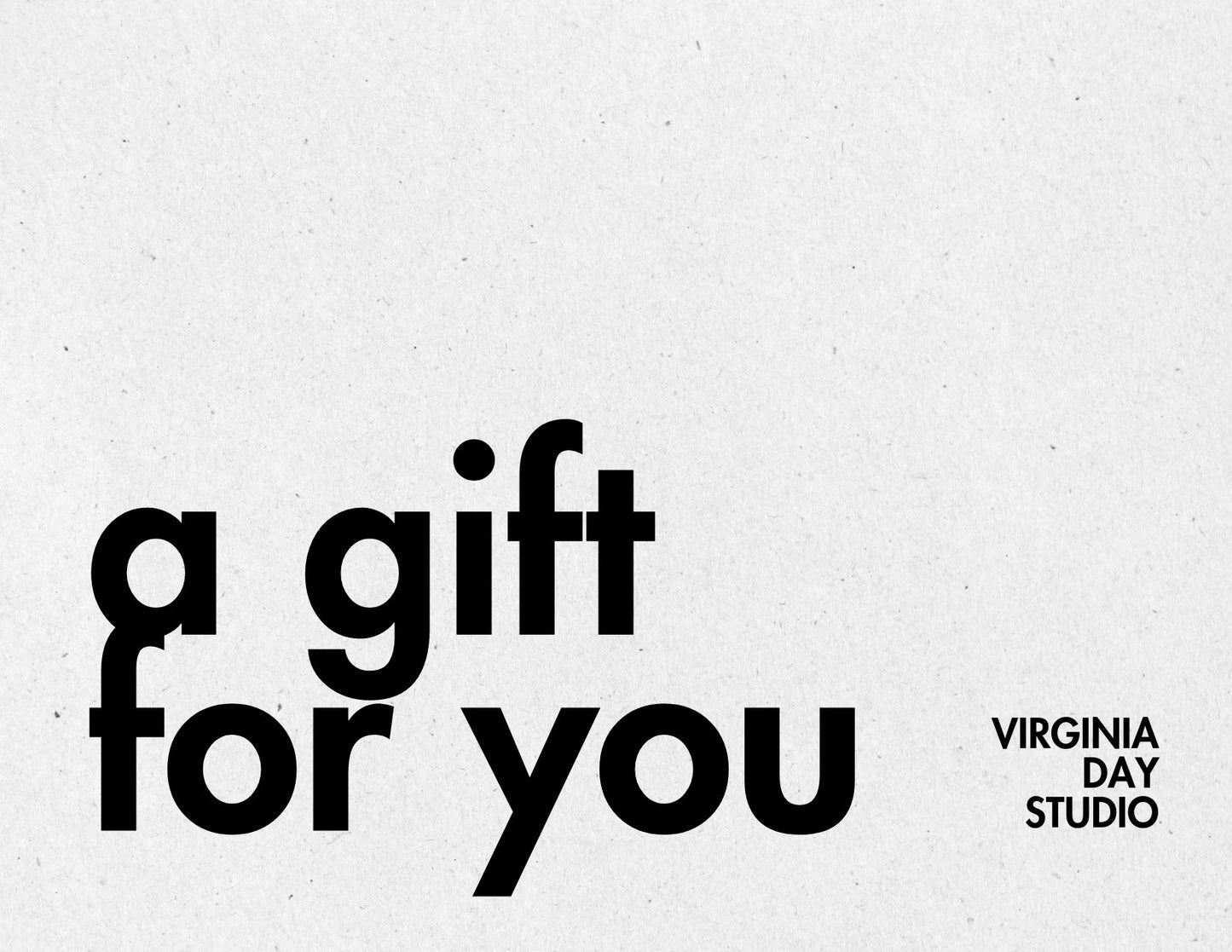 Virginia Day Studio Gift Certificate