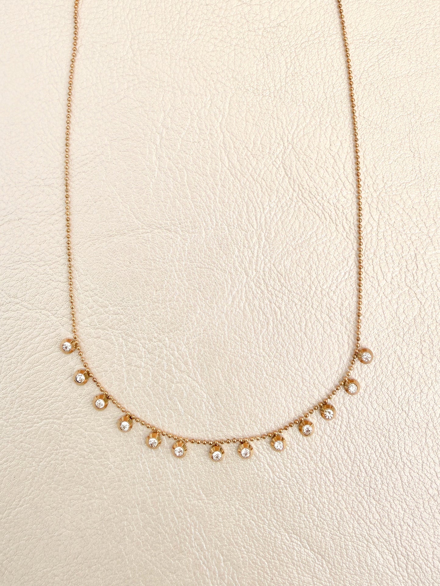 Dangly Crystal Necklace