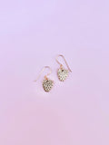 Bronze Strawberry Earrings