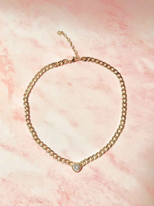 Chunky Heart Necklace