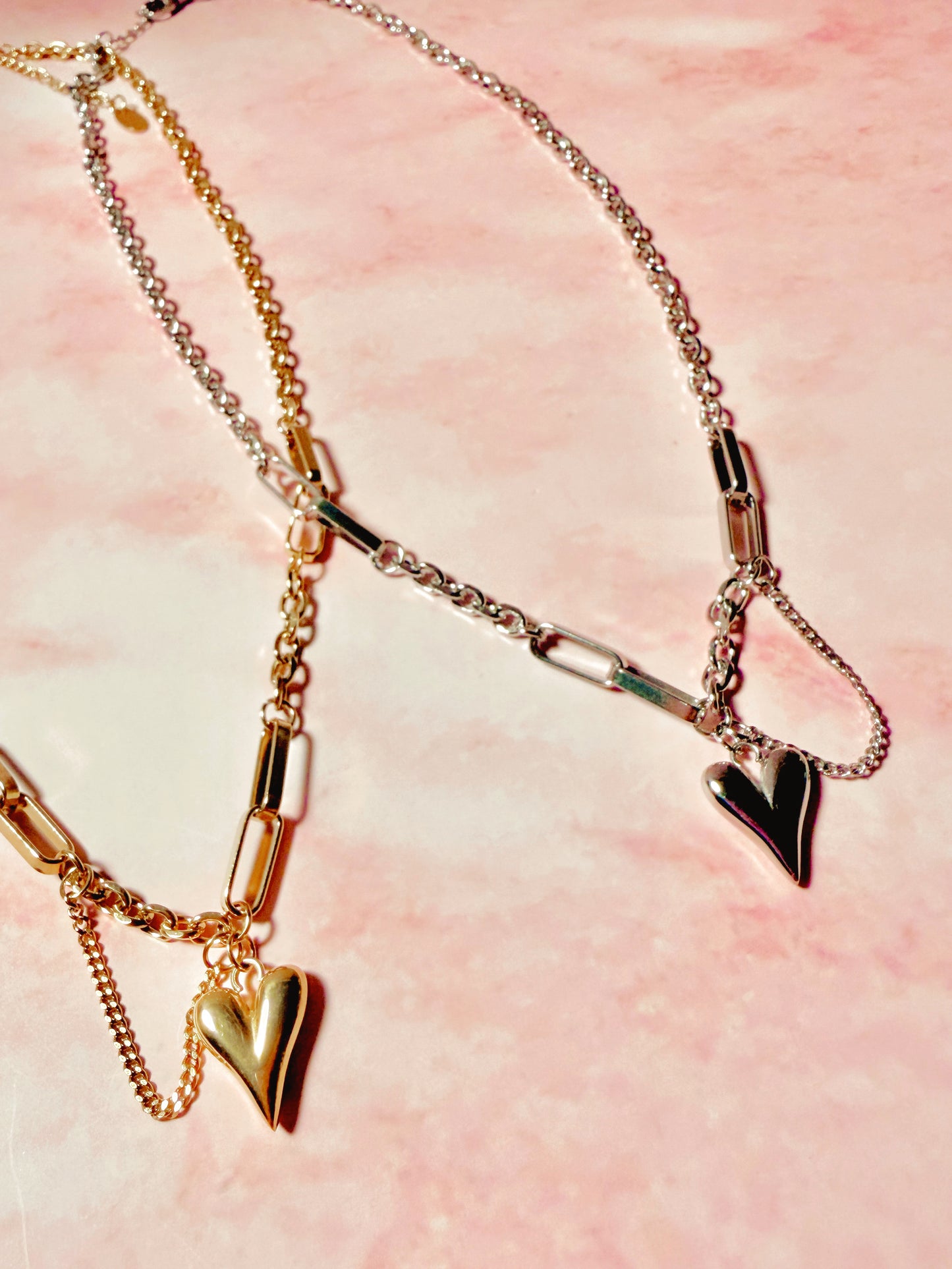 Chain of Hearts Necklace