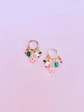 Strawberry Charm Earrings