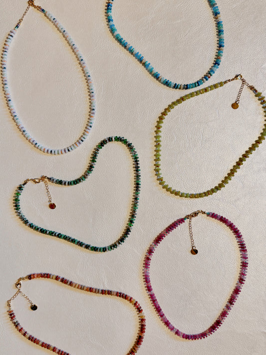 Gemstone Beaded Necklaces