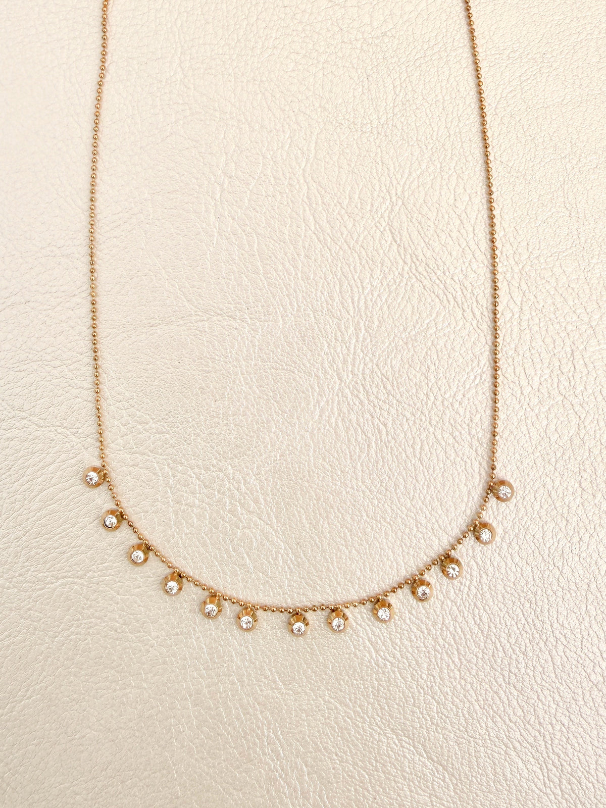 Dangly Crystal Necklace