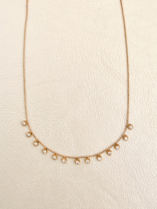 Dangly Crystal Necklace