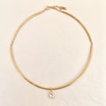 Pear Bezel Collar