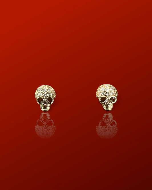 Skull Post Earrings