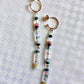 Glass and Stone Beaded Dangles